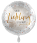 Preview: Folienballon - Unser Liebling ist getauft! - ø 43cm